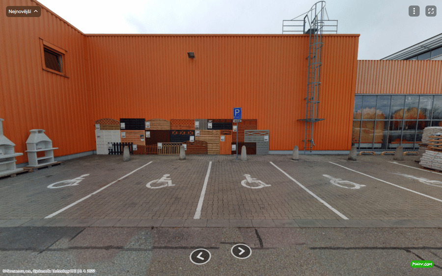 Parkoviště ul. U Nádraží, Písek