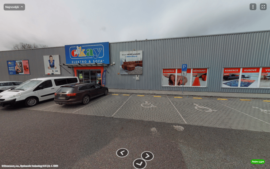 Parkoviště ul. U Nádraží, Písek