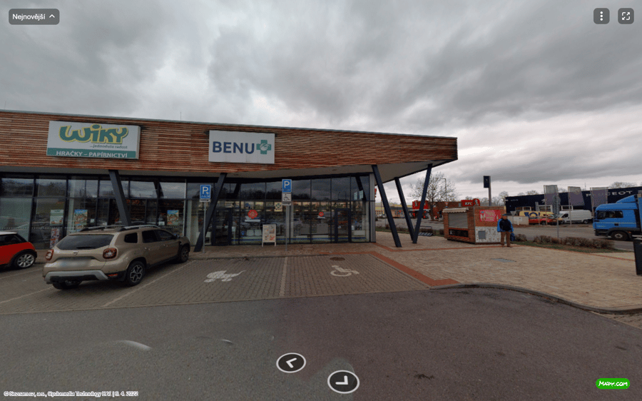 Parkoviště Hradišťská ul., Písek