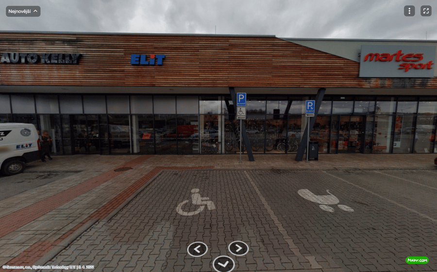 Parkoviště Hradišťská ul., Písek