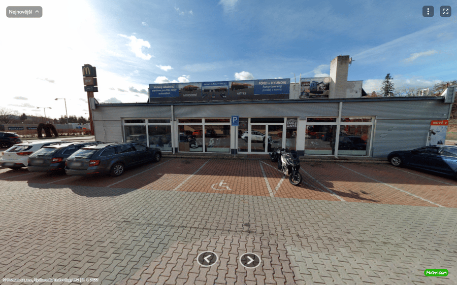 Parkoviště Hradišťská ul., Písek