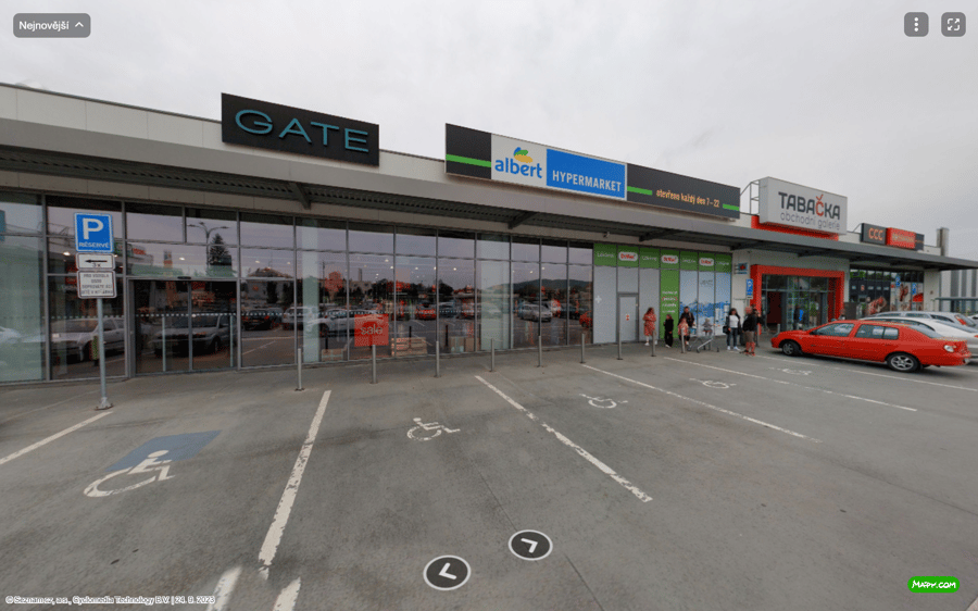 Parkoviště ul. Přemyslovců, Nový Jičín