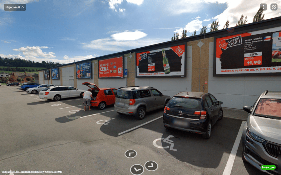 Parkoviště ul. B. Martinů, Nový Jičín