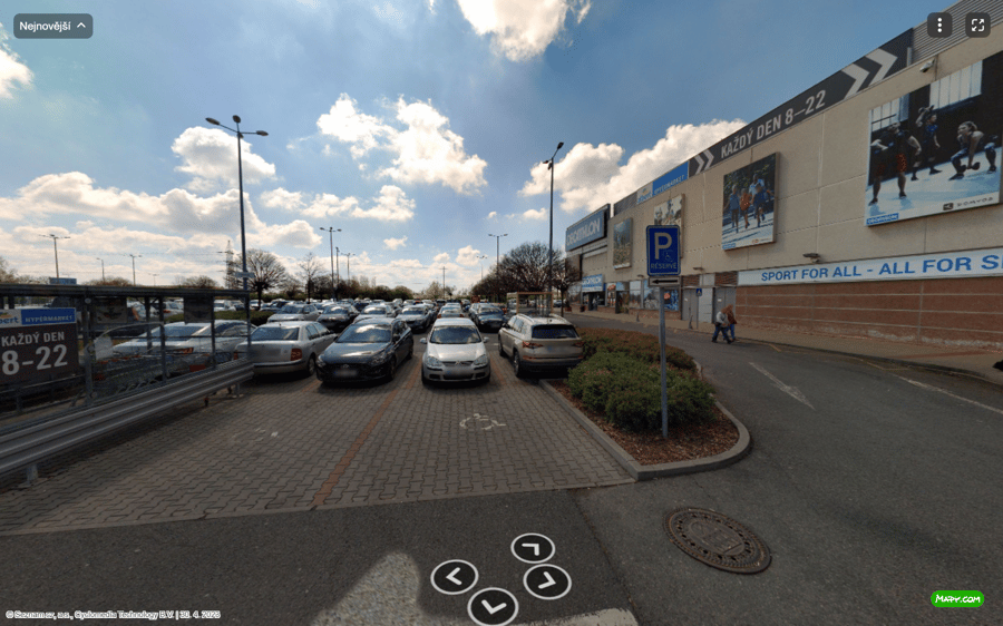 Parkoviště Řevnická ul., Praha-Zličín