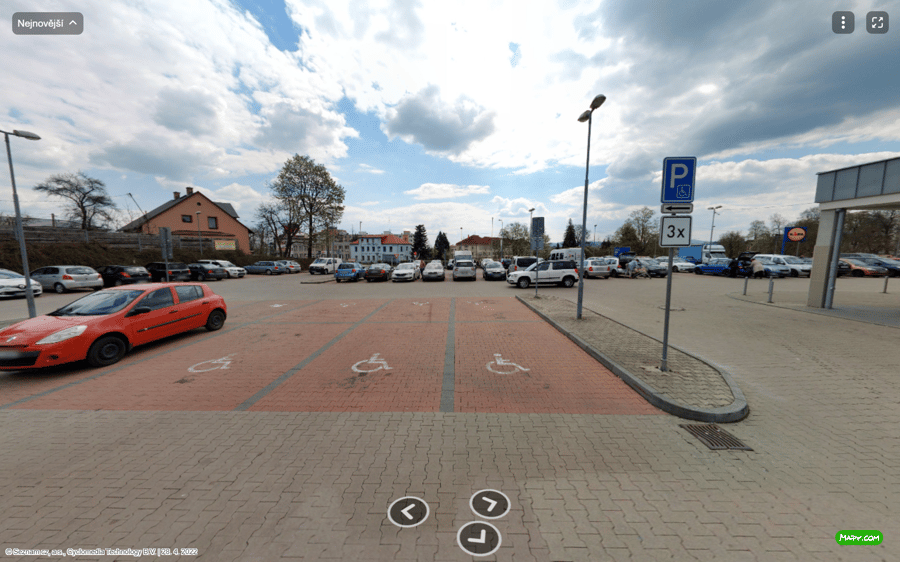 Parkoviště Moravská ul., Tachov