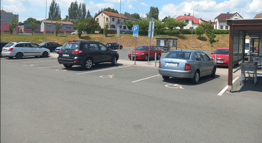 Parkoviště Sokolovská ul., Tachov