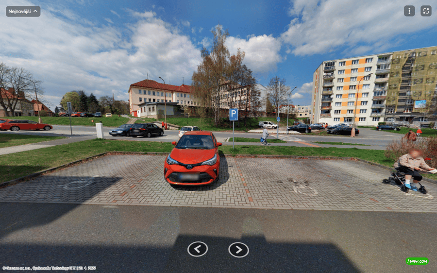 Parkoviště Sokolovská ul., Tachov