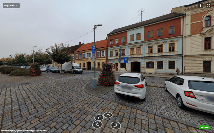 Parkoviště Msgre. Staška, Domažlice