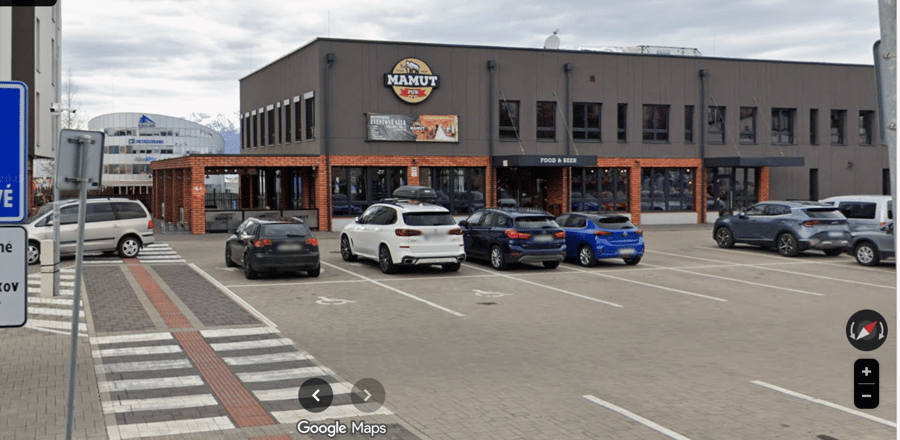 Parkoviště Moyzesova ul., Poprad, Slovenská republika