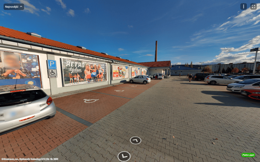 Parkoviště Hrádecká ul., Sušice