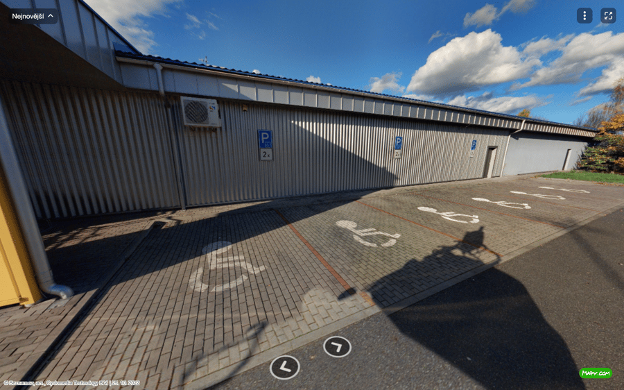 Parkoviště Hrádecká ul., Sušice