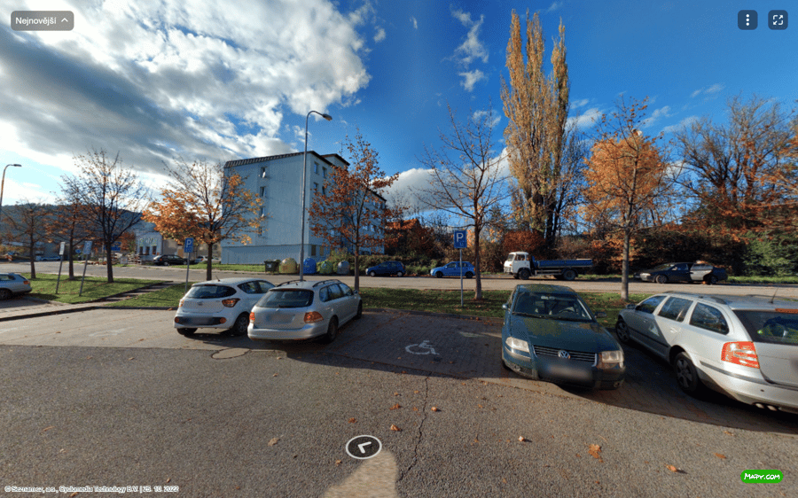 Parkoviště Hrádecká ul., Sušice