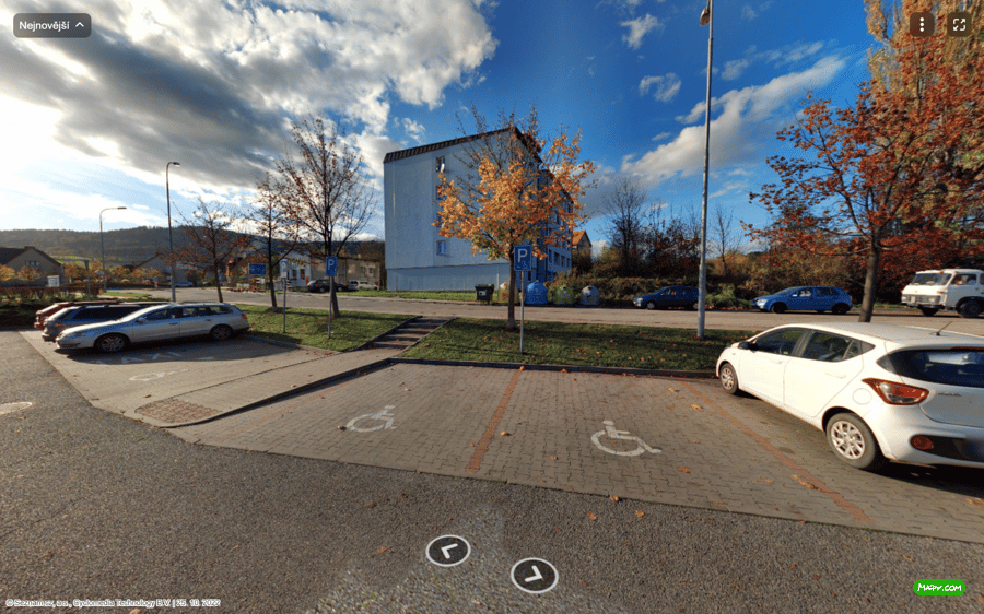 Parkoviště Hrádecká ul., Sušice