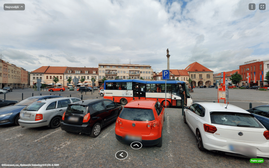 Parkoviště Nám. Přemyslovců, Nymburk