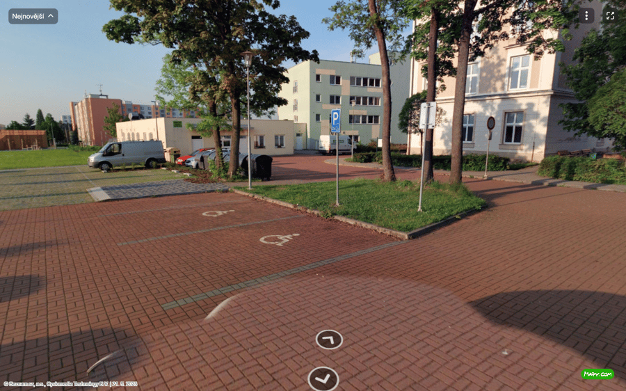 Parkoviště Žižkova ul., Vysoké Mýto