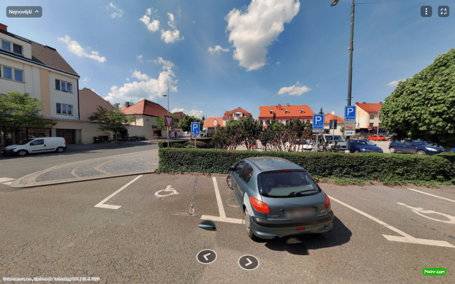 Parkoviště Husovo nám., Lysá nad Labem