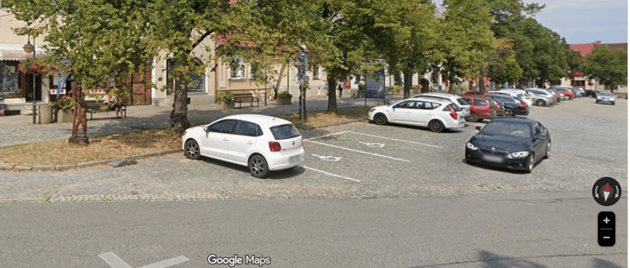 Parkoviště Masarykovo nám., Valašské Klobouky