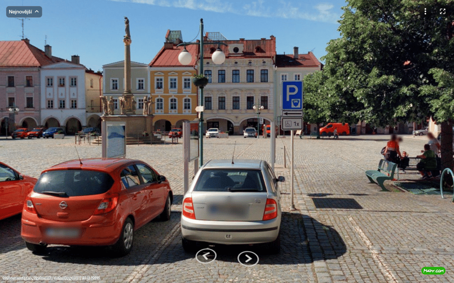 Parkoviště Náměstí, Hostinné