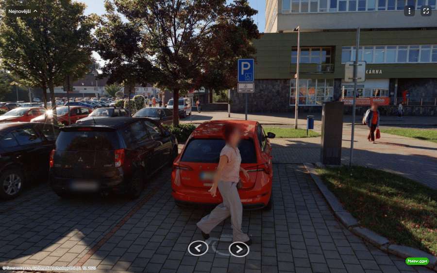 Parkoviště ul. 8. pěšího pluku, Místek