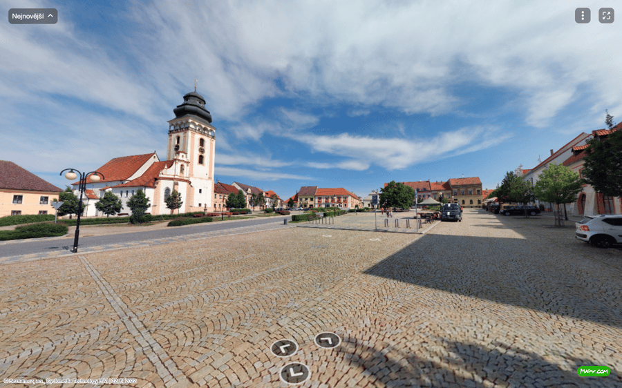 Parkoviště nám. T. G. Masaryka, Bechyně