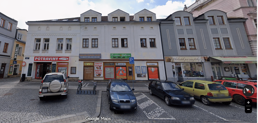 Parkoviště Masarykovo nám., Náchod