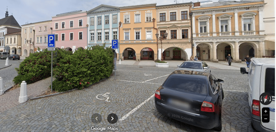 Parkoviště nám. Míru, Svitavy