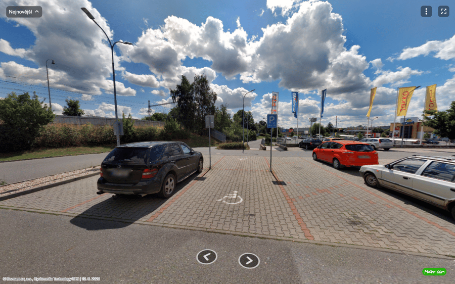 Parkoviště ul. U Tří mostů, Svitavy