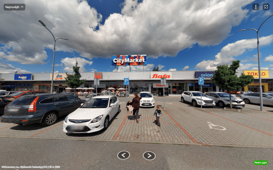 Parkoviště ul. U Tří mostů, Svitavy
