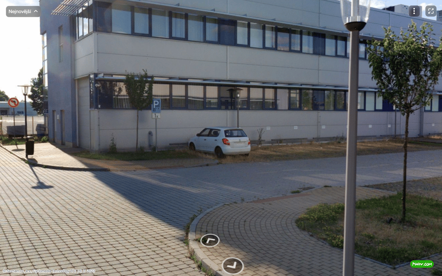 Parkoviště Teslova ul., Plzeň 3