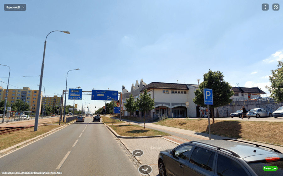 Parkoviště Gerská ul., Plzeň