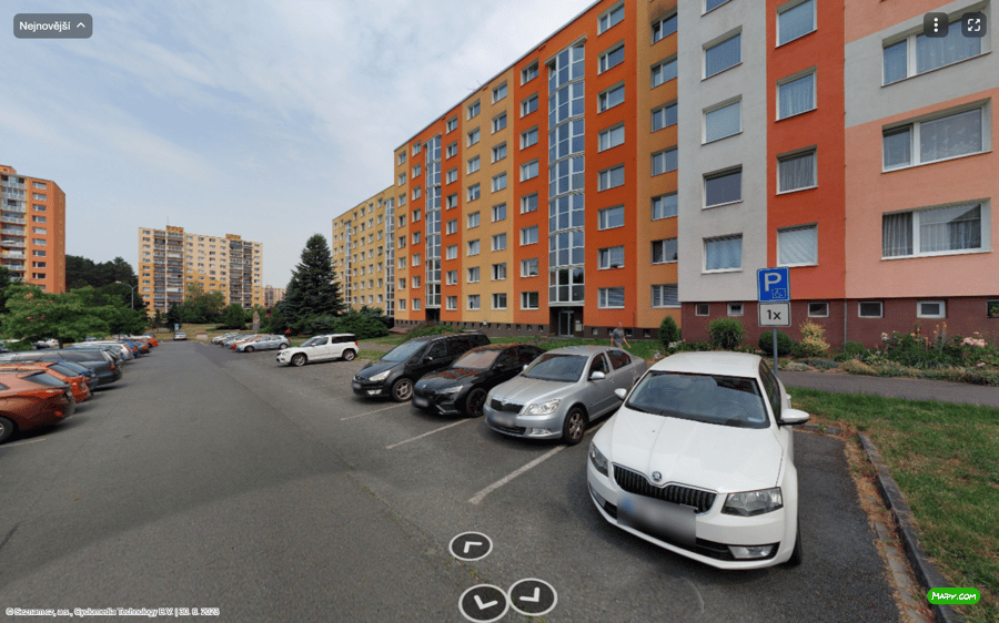 Parkoviště Kaznějovská ul., Plzeň 1