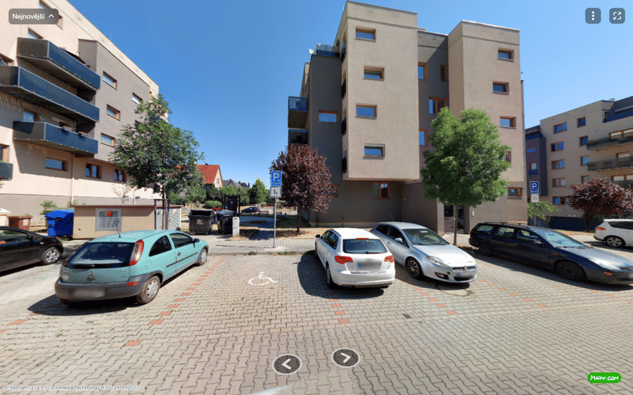 Parkoviště ul. U Velkého rybníka, Plzeň 1