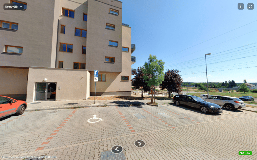 Parkoviště ul. U Velkého rybníka, Plzeň 1