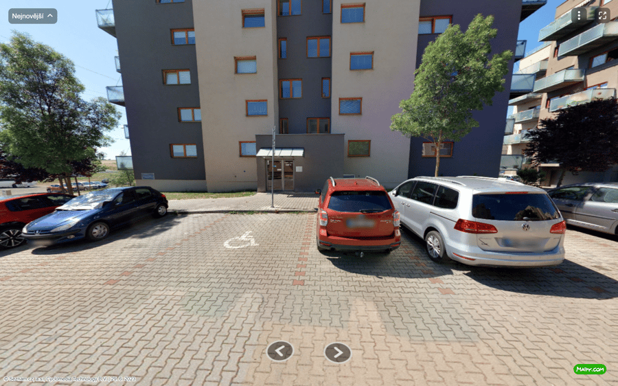 Parkoviště ul. U Velkého rybníka, Plzeň 1