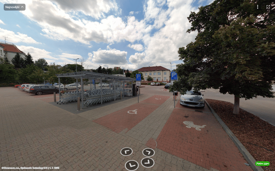 Parkoviště Doudlevecká ul., Plzeň 3