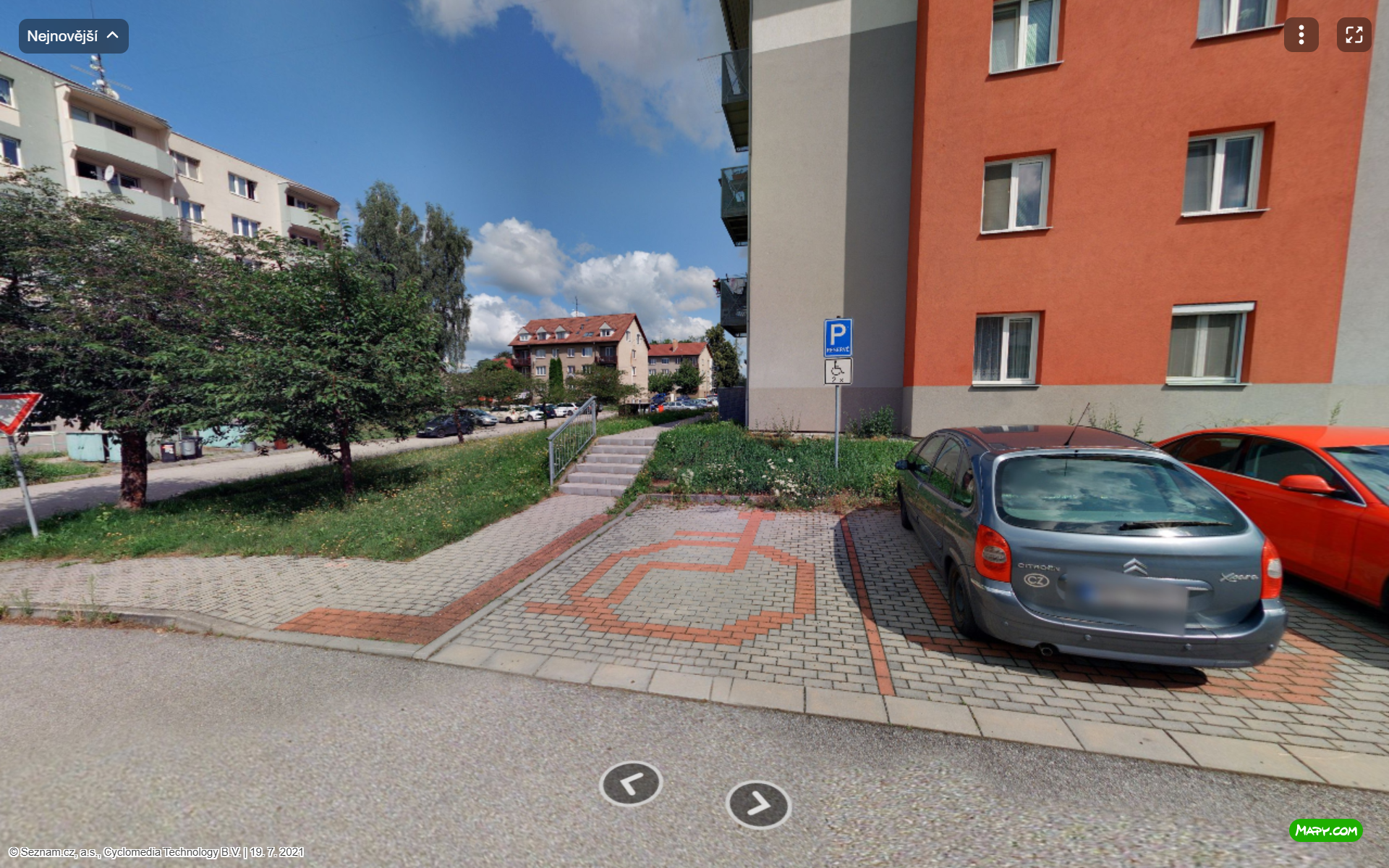 Parkoviště Budovatelská ul., Trhové Sviny