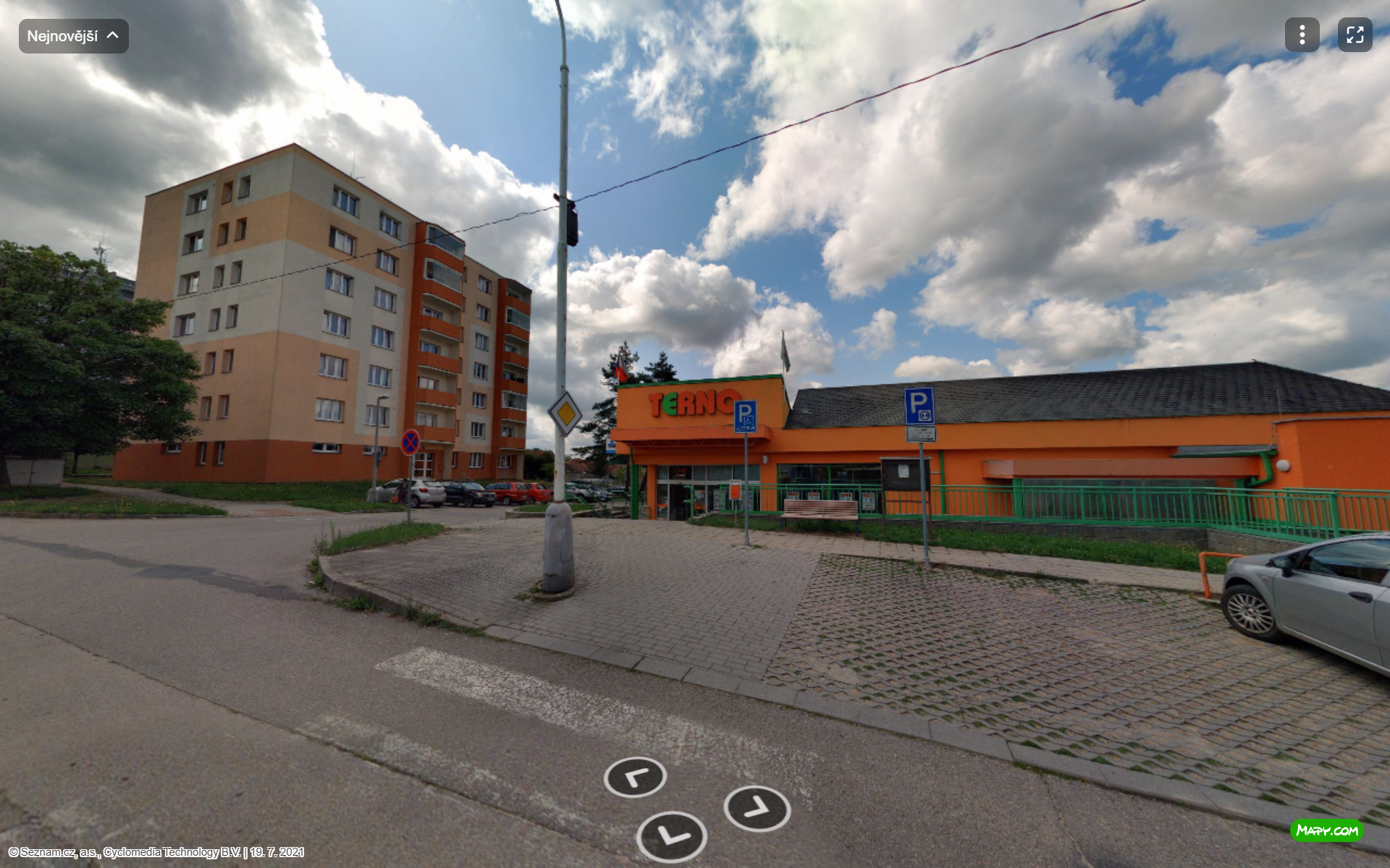 Parkoviště Budovatelská ul., Trhové Sviny