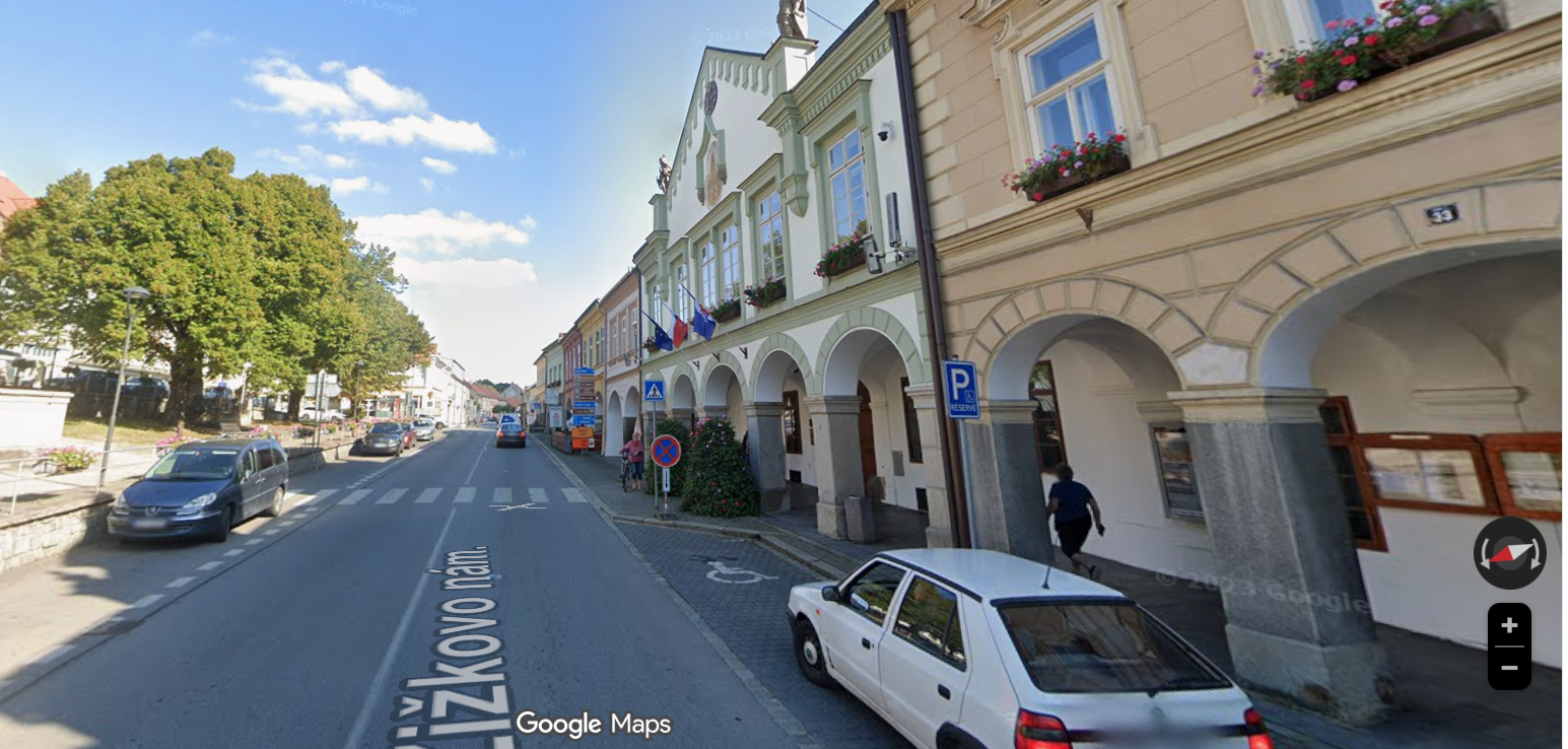 Parkoviště Žižkovo nám., Trhové Sviny
