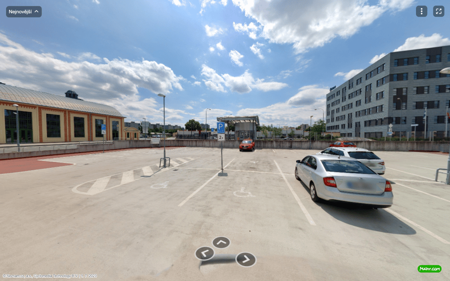 Parkoviště U Planetária, Plzeň 3