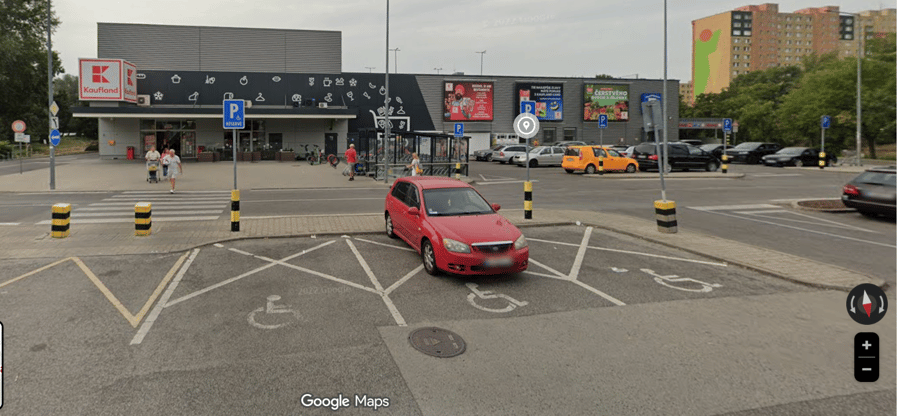 Parkoviště Jantárová cesta, Bratislava, Slovensko