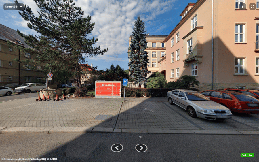 Parkoviště Studentská ul., Liberec