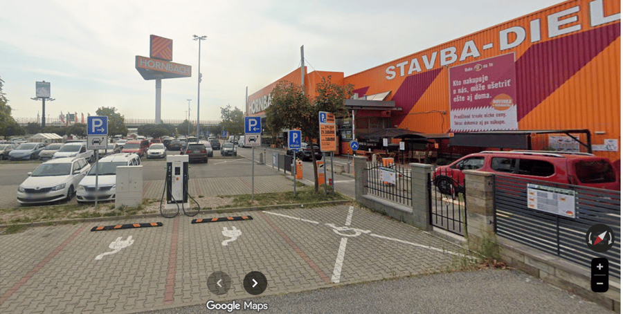 Parkoviště Galvaniho ul., Bratislava, Slovensko
