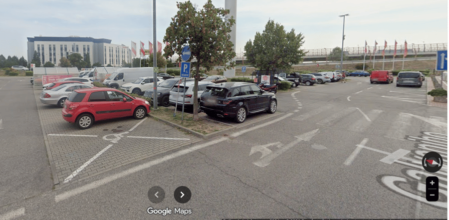 Parkoviště Galvaniho ul., Bratislava, Slovensko