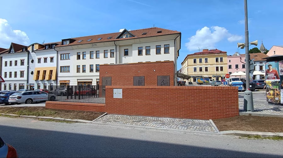 WC Palackého ul., Jihlava