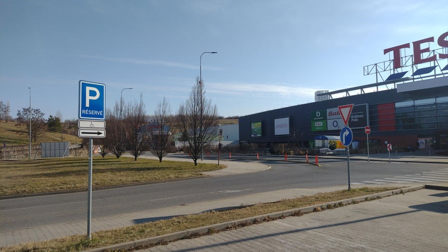 Parkoviště Cimburkova ul., Brno