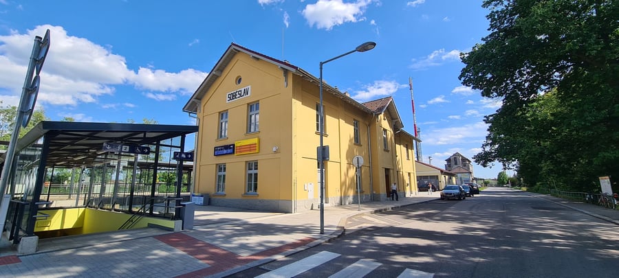 Vlakové nádraží Soběslav