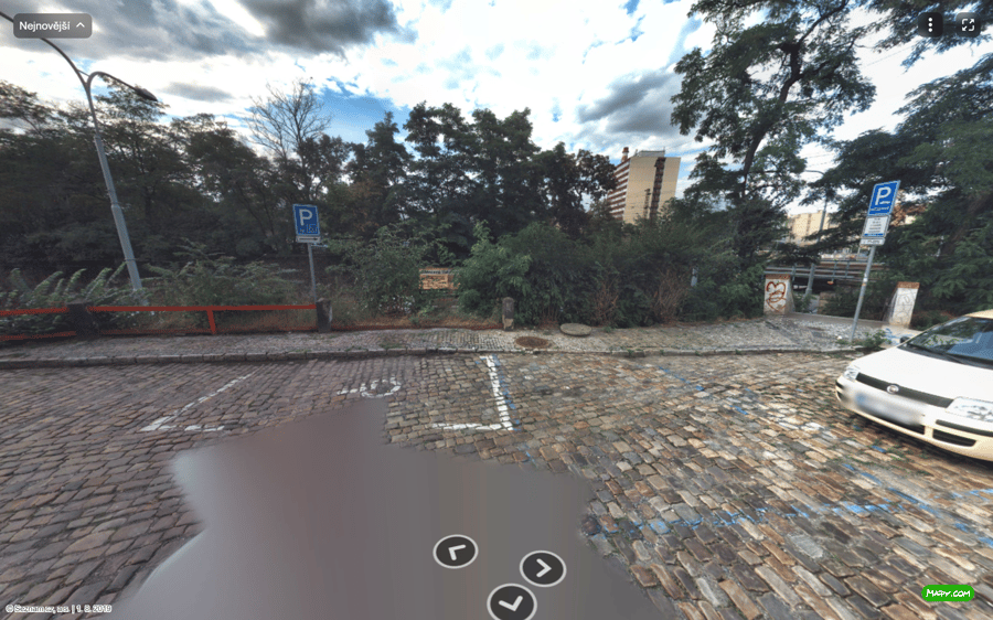 Parkoviště ul. U Výstaviště, Praha 7