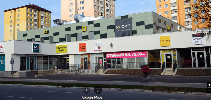 Zábavné centrum Kocka Martin, Slovensko