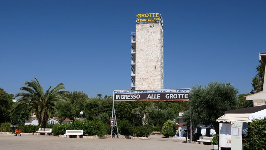 Jeskyně - Grotto di Castellana, Castellana Grotte, Itálie