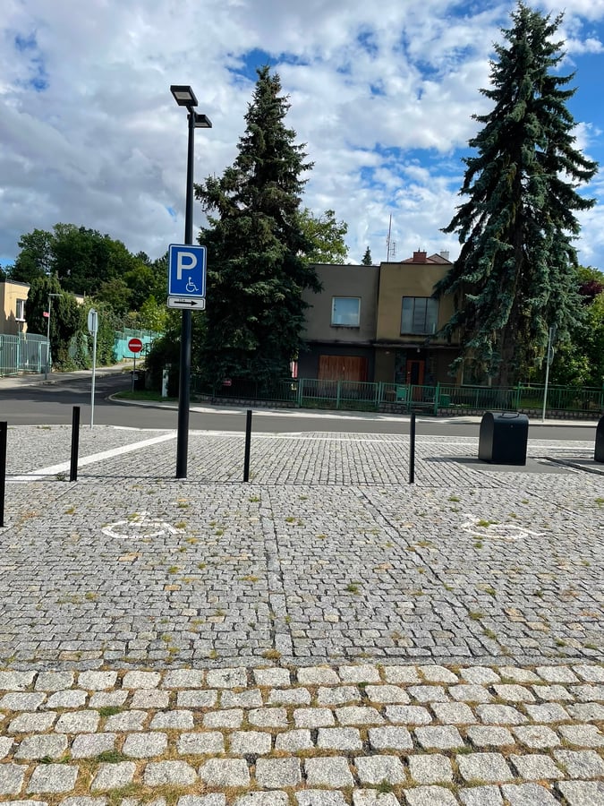 Parkoviště Mostecká ul., Chomutov